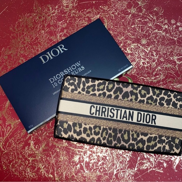 Christian Dior Leopard Print RARE Mitzah 10 Eyeshadow Diorshow Palette BRAND NEW - Picture 5 of 17
